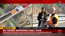 Ulaştırma ve Altyapı Bakanı Karaismailoğlu CNN TÜRK’te… ‘Beğendik Köprüsü’nden 1 buçuk milyon araç geçti’