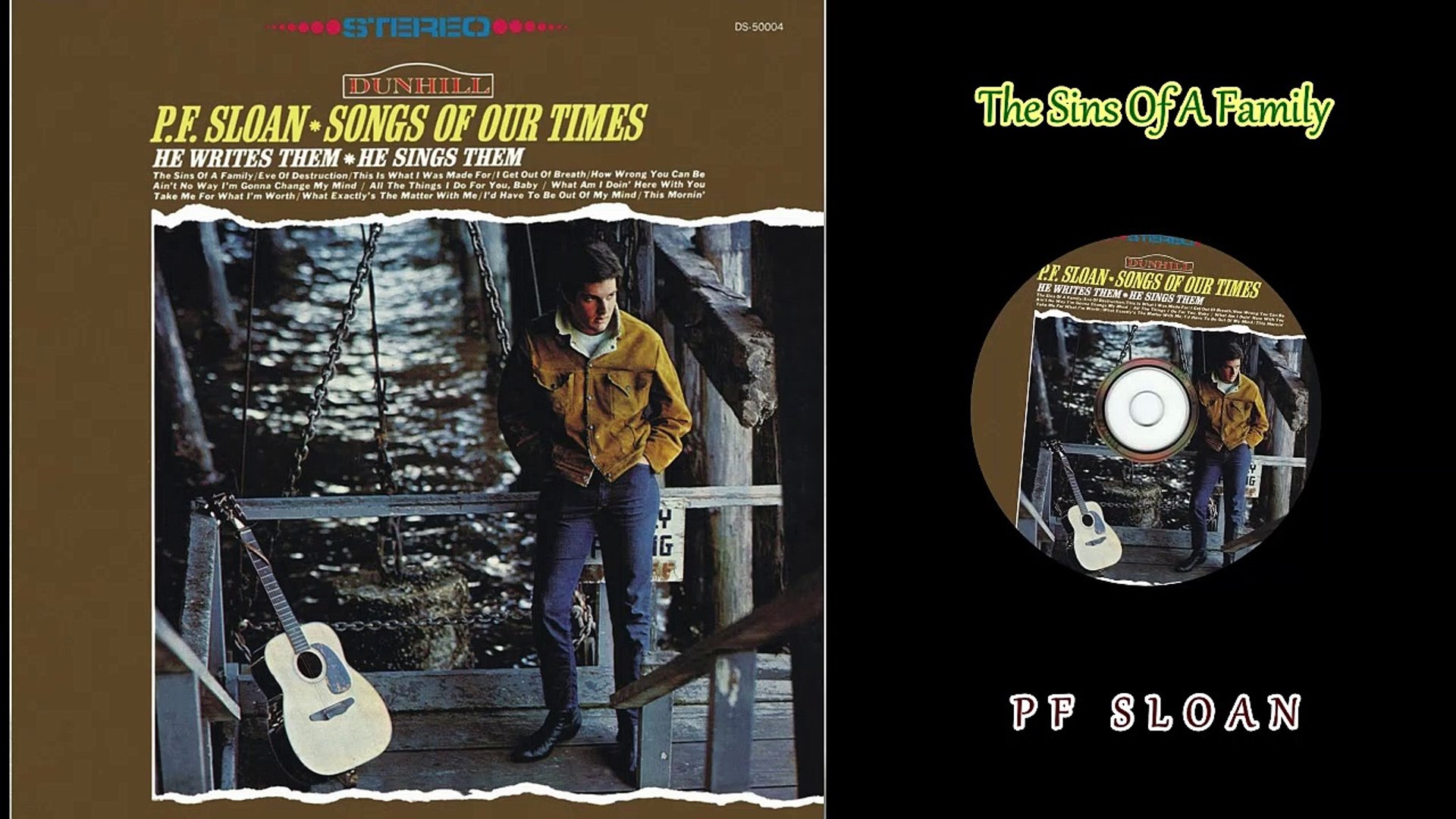 ⁣P.F. Sloan - Songs Of Our Times 1965 (USA, Folk, Folk-Rock)