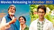 6 Movies Releasing In October 2022