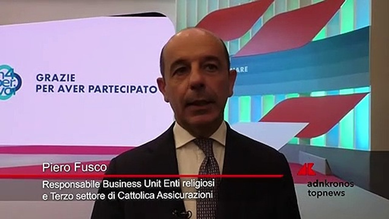 Fusco (Cattolica): “Studiamo soluzioni assicurative personalizzate per enti Non Profit"