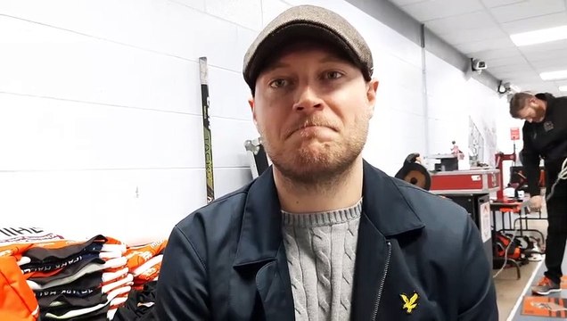 Oskar Ostlund praise for fellow Sheffield Steelers goalie Matt Greenfield