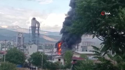 Samsun haberleri: Samsun'da orman ürünleri fabrikasında yangın