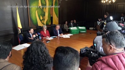 Download Video: Gobierno de Colombia entregará 680.000 hectáreas de tierra a campesinos, afros e indígenas