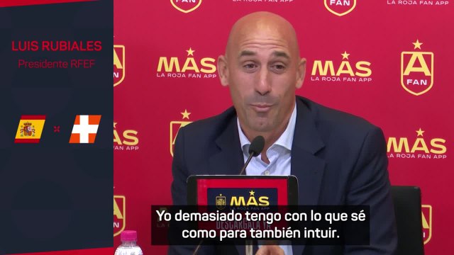 Rubiales: ¿La renovación de Luis Enrique? No ha cambiado nada