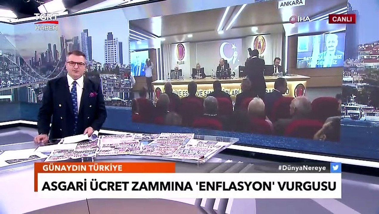 Bakan Bilgin Müjdeyi Verdi! Asgari Ücrete Aralık'ta Zam Geliyor - TGRT Haber