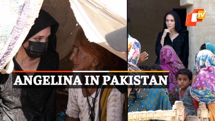 Angelina Jolie Visits Pakistan