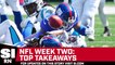 Week 2 NFC Takeaways