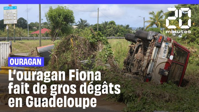 Ouragan Fiona : La Guadeloupe confrontée aux dégâts, attend l’aide d’urgence