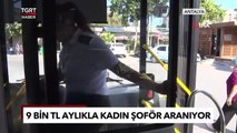 Antalya'da Toplu Taşımada 9 Bin TL Maaşla Çalışacak Kadın Şoför Aranıyor - TGRT Haber