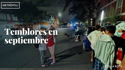 Temblores en Septiembre