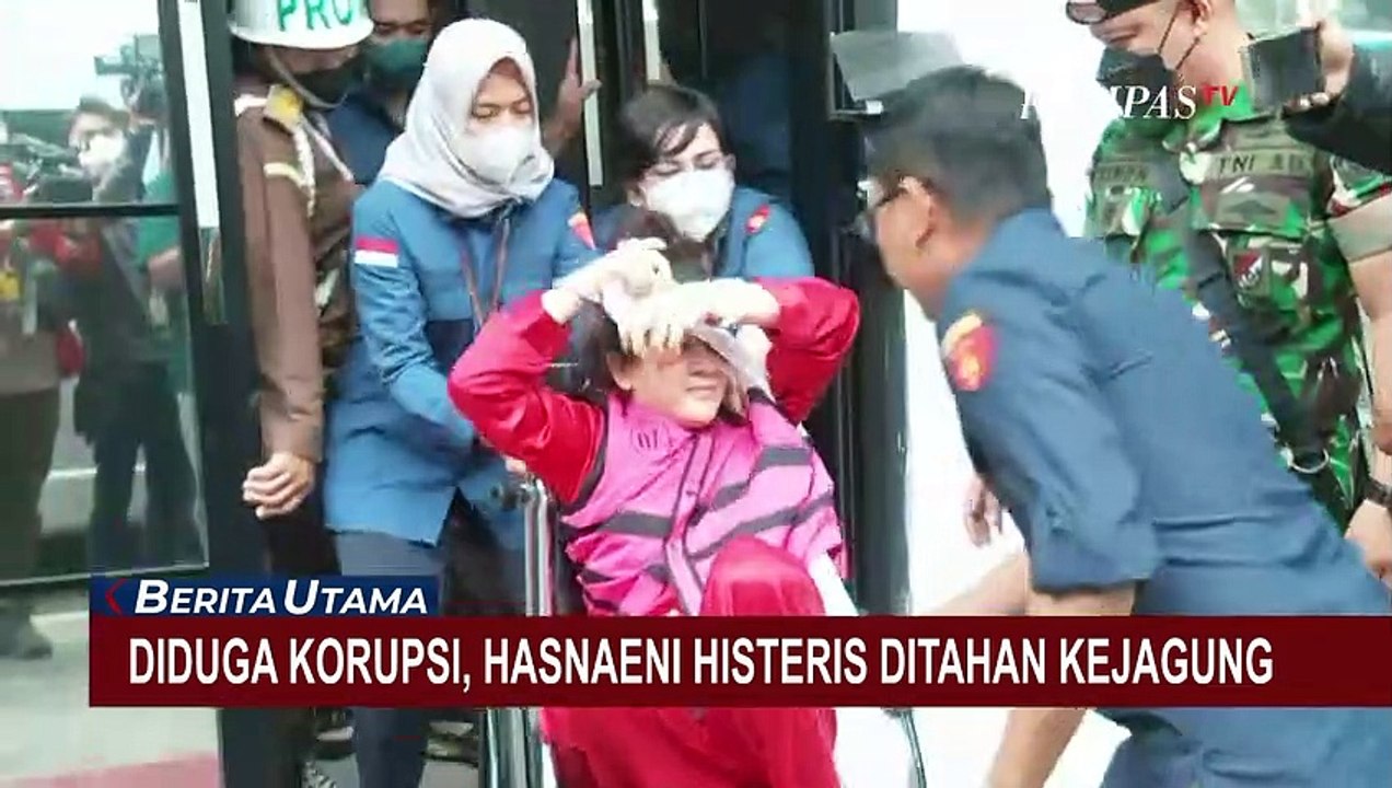Diduga Korupsi, Hasnaeni Wanita Emas Histeris Ditahan Kejagung!