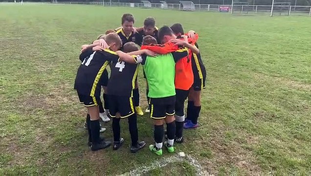 1er Tour de la Coupe Pitch pour nos U13 A , la VICTOIRE