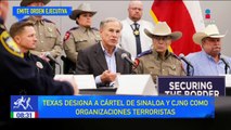 Texas emite orden para designar a cárteles como organizaciones terroristas