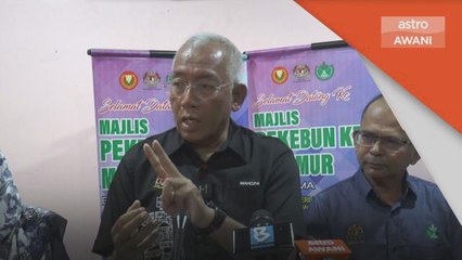 Harga Getah | KPLB kemuka syor tingkatkan pendapatan pekebun kecil