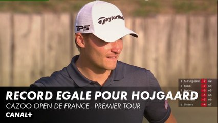 Avec ce birdie Rasmus Højgaard égal le record du parcours du Golf National - Cazoo Open de France