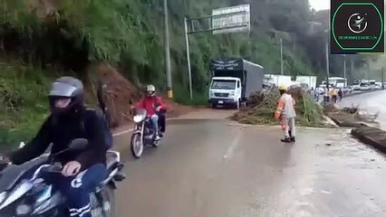 Está habilitada autopista Medellín-Bogotá en Copacabana