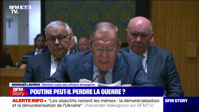 Ukraine: Sergueï Lavrov, ministre russe des Affaires étrangères, dénonce l'impunité de l'Occident qui attise les tensions