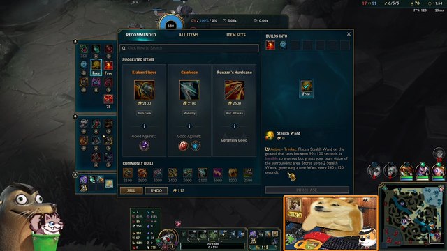 La reacción de un streamer al descubrir un secreto de la tienda de League of Legends