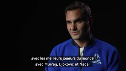 Laver Cup - Federer : "C'est forcément un grand moment dans ma carrière"