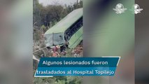 Se registra accidente de transporte público en la México – Cuernavaca; hay 31 lesionados