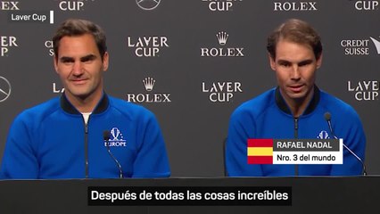 La secuencia Nadal-Federer en rueda de prensa