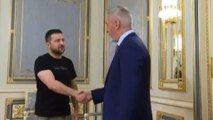 Ucraina, ministro Guerini a Kiev ricevuto da Zelensky