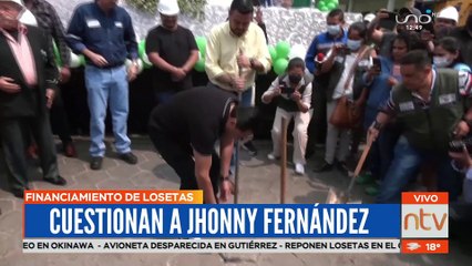 Cuestionan gestión de Jhonny Fernández