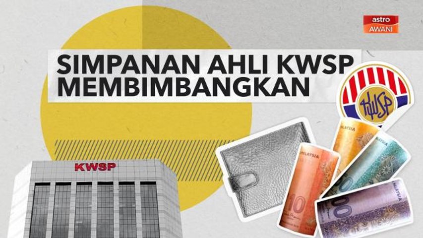 [INFOGRAFIK] Simpanan Ahli KWSP Membimbangkan | Astro Awani