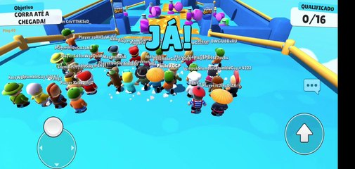 ZUEIRA EM TIME, JOGANDO COM MAIS DE 4 PESSOAS E GANHEI NO STUMBLE GUYS NA PRIMEIRA VEZ QUE JOGUEI