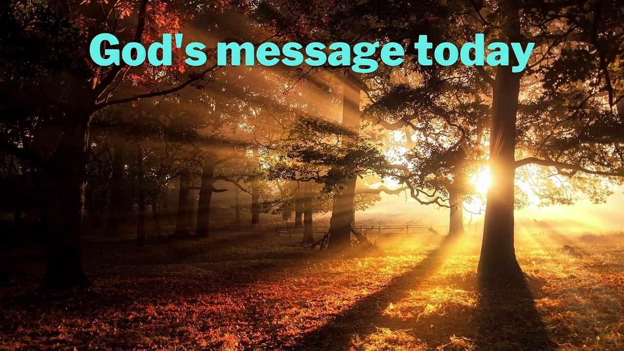  You are chosen by god to open this I God message today you will see his goodness I God msg