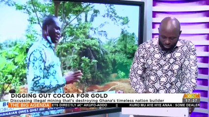 Digging Out Cocoa for Gold: Discussing illegal mining that's Ghana's timeless nation builder - The Big Agenda on Adom TV (22-9-22)