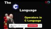#5 Operators in C Language with examples : C Tutorial in Hindi : #clanguage #operator #trending1