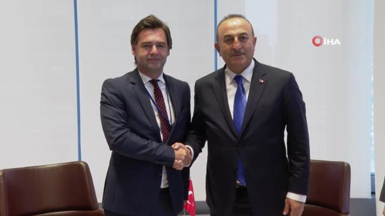Dışişleri Bakanı Çavuşoğlu, Moldova Dışişleri Bakanı Popescu ile görüştü