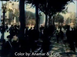 Barcelona, en 1908, vista desde el tranvía