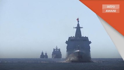Latihan Ketenteraan | Rusia dan China mulakan latihan di Lautan Pasifik