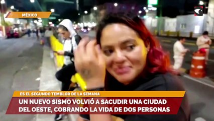 Un nuevo sismo volvió a sacudir una ciudad del oeste, cobrando la vida de dos personas