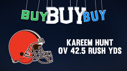 Back Kareem Hunt To Go Over 42.5 Rushing Yards Vs. Steelers