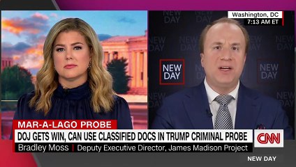 Attorney says Trump couldn't declassify docs by 'thinking about it'