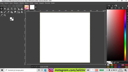 GİMP DERSLERİ 5 RIHTIMLANABİLİR İLETİŞİM KUTULARI