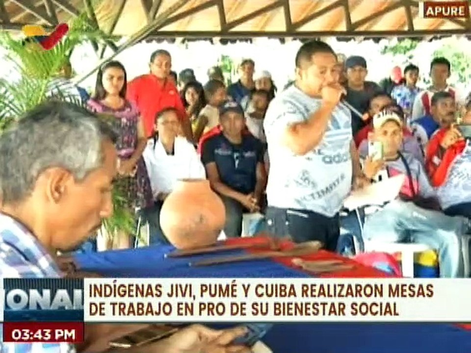 Apure I Pueblos indigenas realizan reunion de mesa de trabajo en pro de su bienestar social