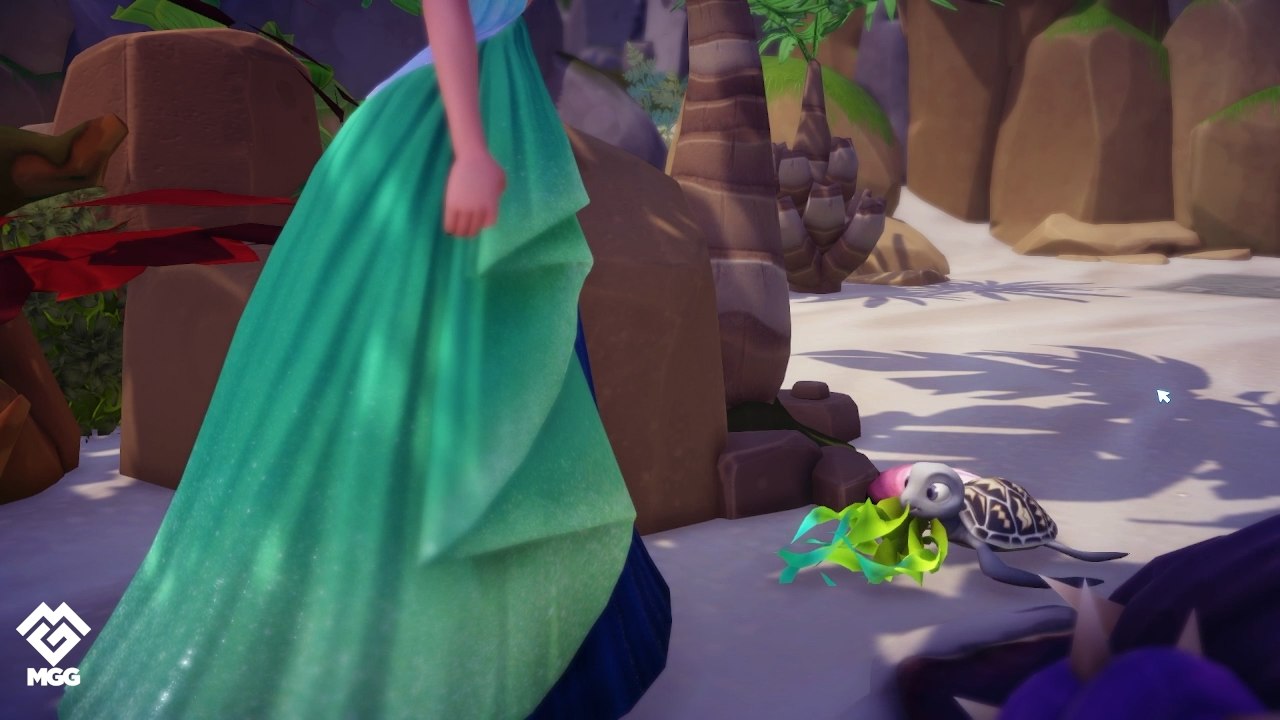 How to tame the sea turtle in Disney Dreamlight Valley?
