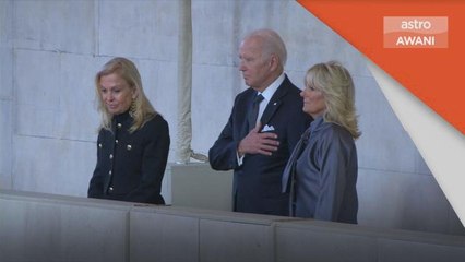 Kemangkatan Ratu | Biden beri penghormatan sebelum pengebumian