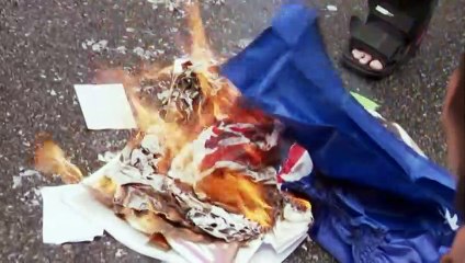 'Abolish the monarchy' protests held on Australian day of mourning for the Queen