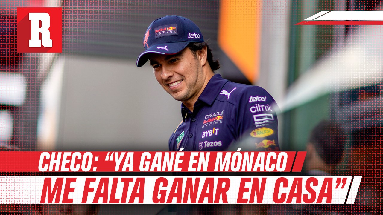 Checo Pérez quiere lograr su sueño de ganar el GP de México
