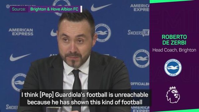 De Zerbi reveals Guardiola conversation after Brighton move