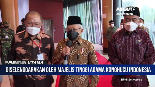 Keterangan Pers Wakil Presiden Usai Hadiri Hari Lahir Nasional Nabi Kong Zi Ke-2573