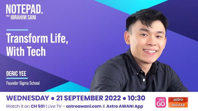 Notepad with Ibrahim Sani: Transform Life, With Tech