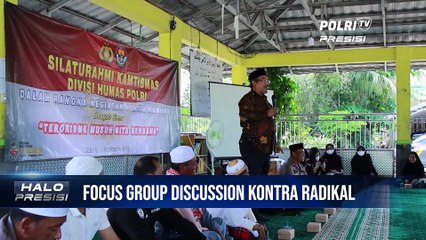 Divisi Humas Polri Adakan Focus Group Discussion Dengan Guru Dan Santri Di Ponpes Salafiyah Ushuluddin Martapura