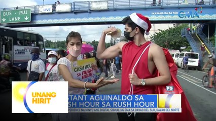 Instant aguinaldo sa Cash Hour sa Rush Hour! | Unang Hirit