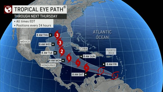 Tropical rainstorm likely to hit Cuba and then the Gulf Coast